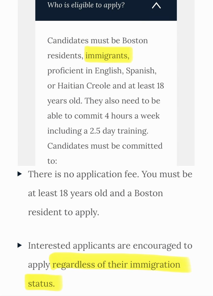libsoftiktok's tweet photo. Boston Mayor Michelle Wu has a scholarship program for people to learn to become activists and only illegals and foreigners are allowed to apply. No American-born citizens. How is this legal?? @AAGDhillon https://t.co/kj3go2tvsT