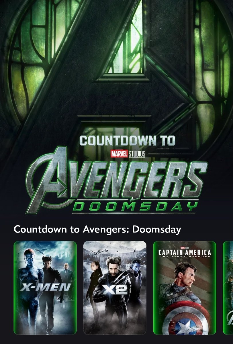 WatercoolerFFW's tweet photo. The Countdown to DOOMSDAY received a major glow-up on @DisneyPlus. All the projects come now with a glowing green border. https://t.co/OyFOxEi4ei