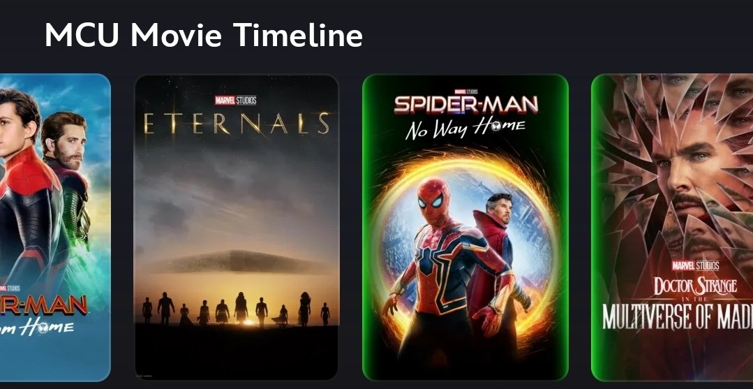 WatercoolerFFW's tweet photo. The Countdown to DOOMSDAY received a major glow-up on @DisneyPlus. All the projects come now with a glowing green border. https://t.co/OyFOxEi4ei