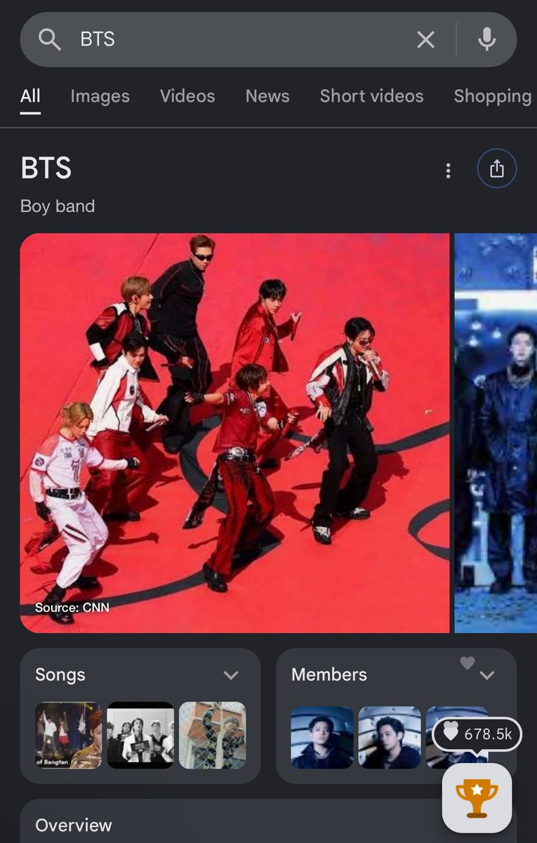 tksovers's tweet photo. Flowers and trophy for BTS when you search them up on google 🏆💐 https://t.co/7hiowyGX6j