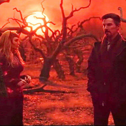 Remysgs's tweet photo. How did Strange completely miss what the Darkhold was doing to Wanda?

He already knew that book could corrupt someone badly, yet Wanda is standing right in front of him with it and he doesn’t seem to catch on until she slips up.

Was Wanda really that good at hiding it, or did Strange just overlook something he should’ve noticed?