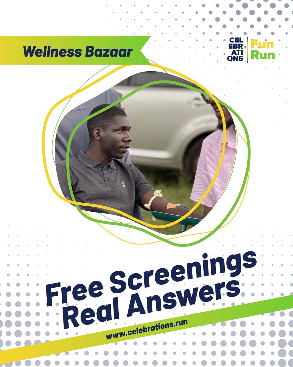 celebrationsrun's tweet photo. Wellness Bazaar
On the CELEBRATIONS Fun Run Day, get to know your numbers with the free screenings and be informed about your wellness.

Start by registering today and secure your kit
via https://t.co/MeD2EXPR3q https://t.co/ttYMUlUcsA