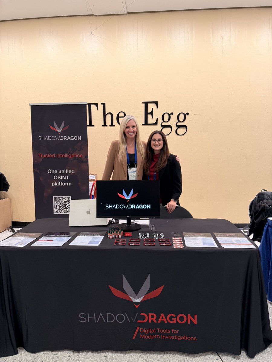 ShadowDragonIO's tweet photo. Thank you to the NYS DCJS for bringing the public safety community together for 3 days of valuable conversations, shared experiences, and new perspectives. The ShadowDragon® team was grateful for the opportunity to attend the NYS Public Safety Symposium. https://t.co/zLwv5UmGo2