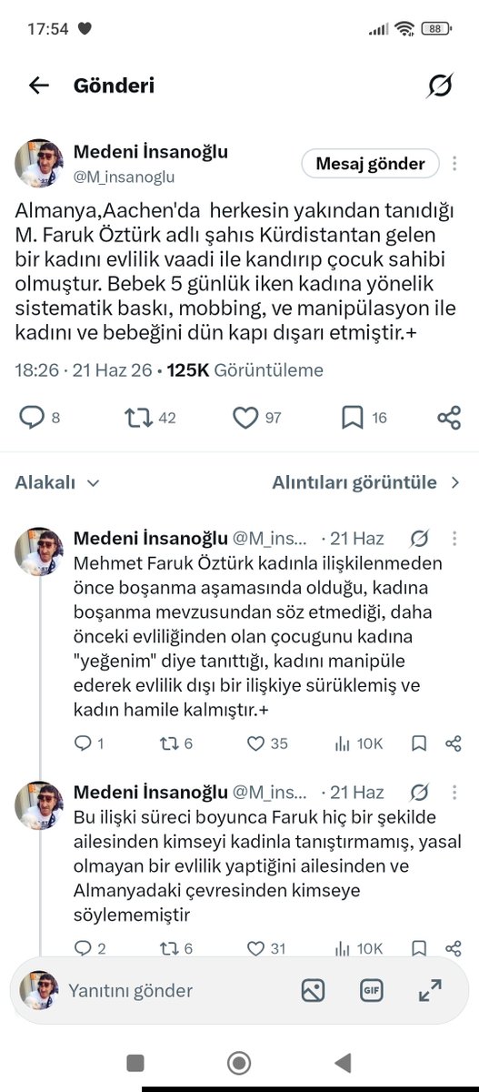 insanoglu_me's tweet photo. Erkeklerin kendini örgütlemesine gerek yok. 5aydır burda ifşa edilen adamla avrupa kadın örgütü daha görüşecek de hesap kesecek de hesap soracak da sonra kadın hakları, kadın çocuk korumasını gerçekleştirecez.Yanı başınızdaki adama hesap soramazsanız sokaktakine hiç soramazsınız https://t.co/IrVLmfBkdz