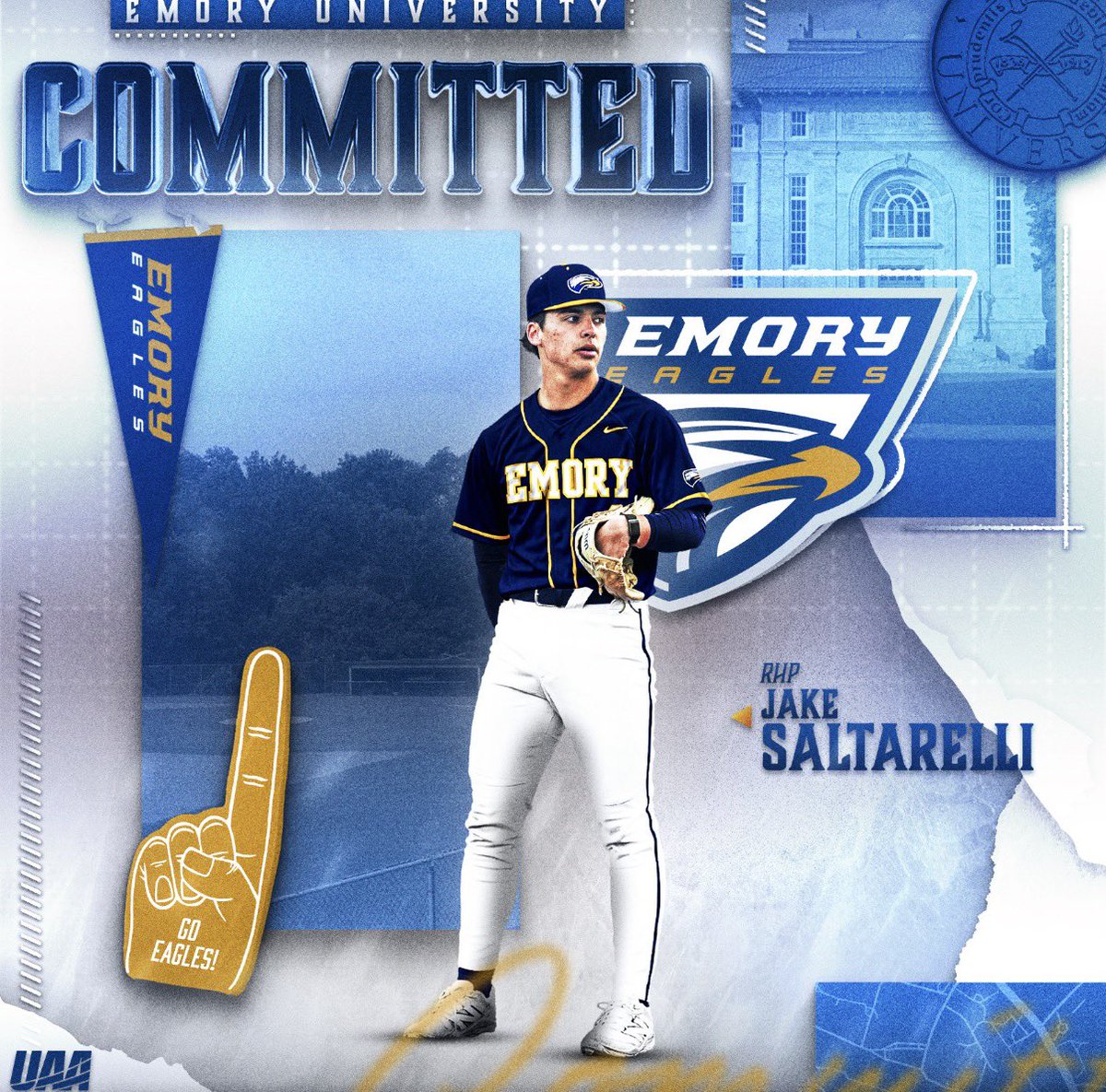 JakeSaltarelli's tweet photo. Committed! @EmoryBaseball https://t.co/3EG9PWrlGR