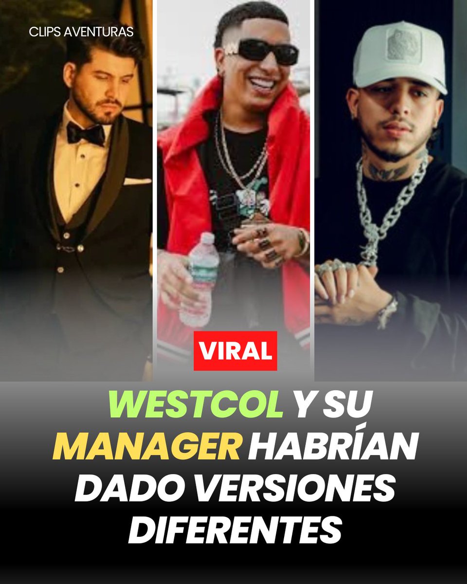 ClipsAventuras's tweet photo. 🚨 WESTCOL Y SU MANAGER HABRÍAN DADO VERSIONES DIFERENTES

El día de ayer, Westcol habló en stream sobre MrStiven y dio su versión de los hechos. Sin embargo, más tarde, su manager hizo un stream junto a Muñe y contó una versión que generó aún más dudas.

Colombia abrio los ojos. https://t.co/hzBRQ2HOB9