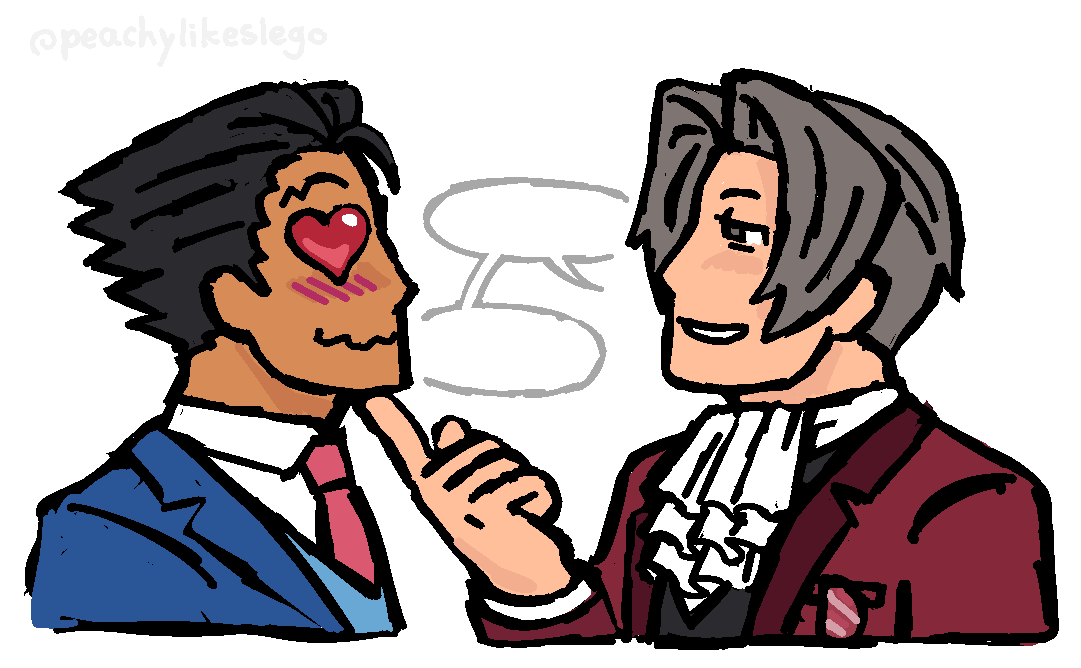 peachylikeslego's tweet photo. stupids
#aceattorney #nrmt https://t.co/mDf5zSKpQ2