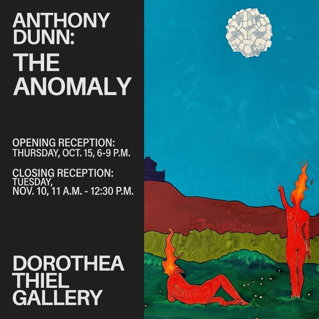 South_Suburban's tweet photo. Coming soon to the Dorothea Thiel Gallery: Anthony Dunn: The Anomaly. Experience this unique exhibition inspired by Jack Vance.
ποΈ Oct. 13 β Nov. 12
π Dorothea Thiel Gallery
Receptions:
π Thu, Oct. 15, 6 PM
π Tue, Nov. 10, 11 AM
#ThisIsSuccess #BulldogPride https://t.co/KG5dKIKkgB
