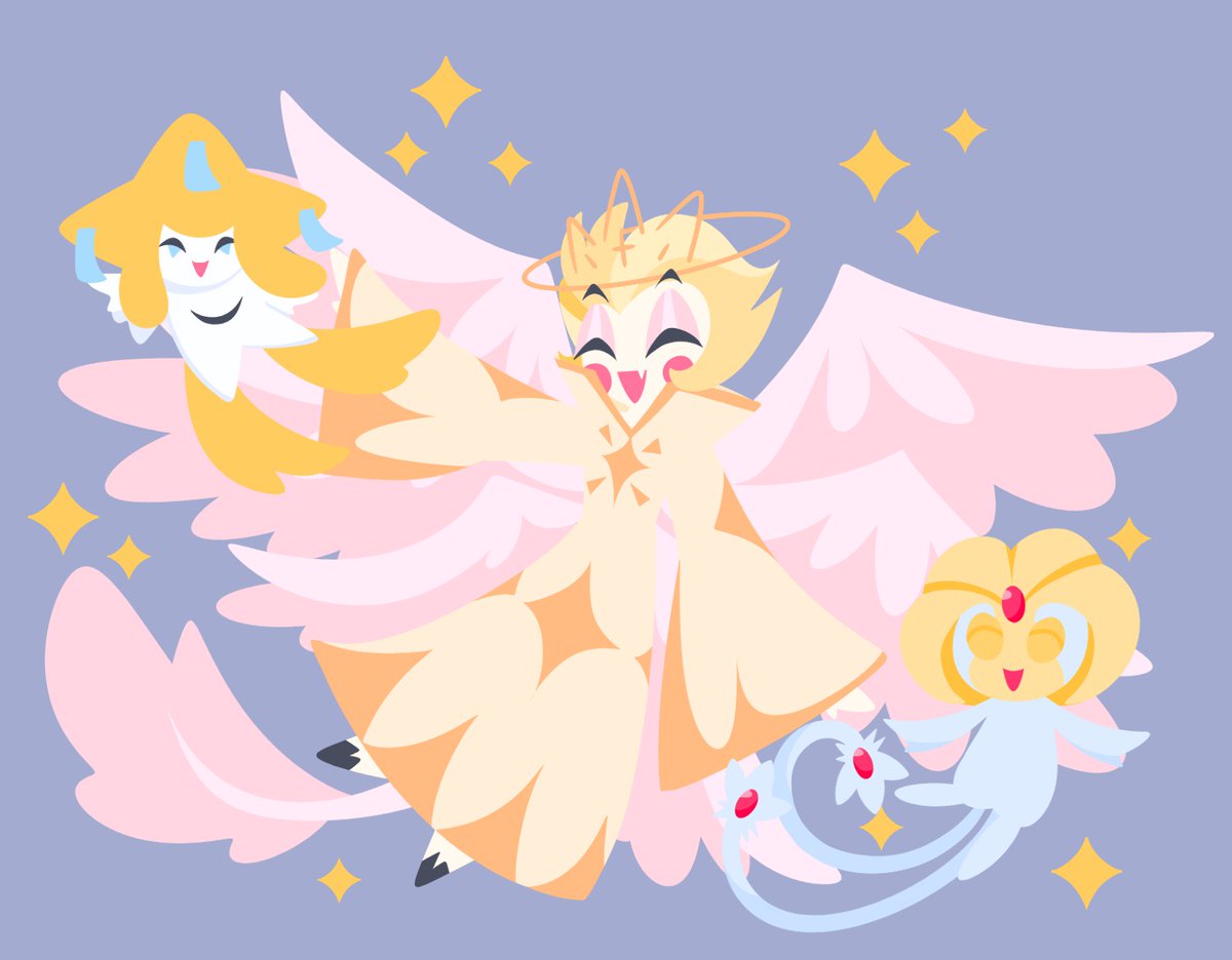Scaramooshie_'s tweet photo. Wishmakers 🌠

#Lucifer #Jirachi #Hazbinhotel https://t.co/NYMpXFMKQ3
