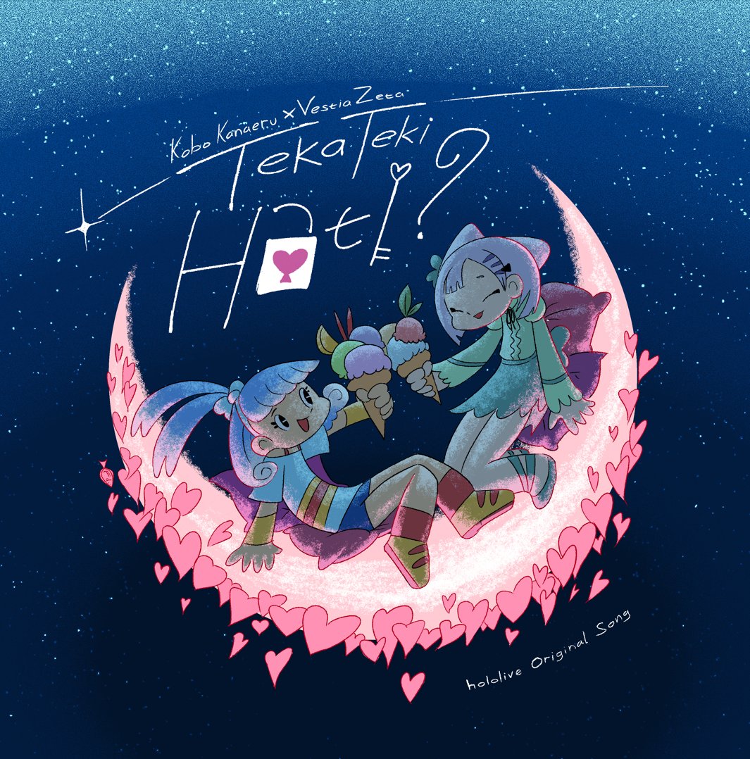 hololive_Id's tweet photo. 🎧ORIGINAL SONG🎧

Original song terbaru @kobokanaeru @vestiazeta "Teka-Teki Hati - 心のなぞなぞ" telah dirilis di berbagai platform!🎉

Versi bahasa Indonesia dan Jepang dirilis di hari yang sama!
Nikmati suara manis dari mereka berdua🎶

🔽Stream/download🔽
Versi Bahasa Indonesia
https://t.co/HsPmttzN67
Versi Bahasa Jepang
https://t.co/xzQiYLRwbX

#hololive