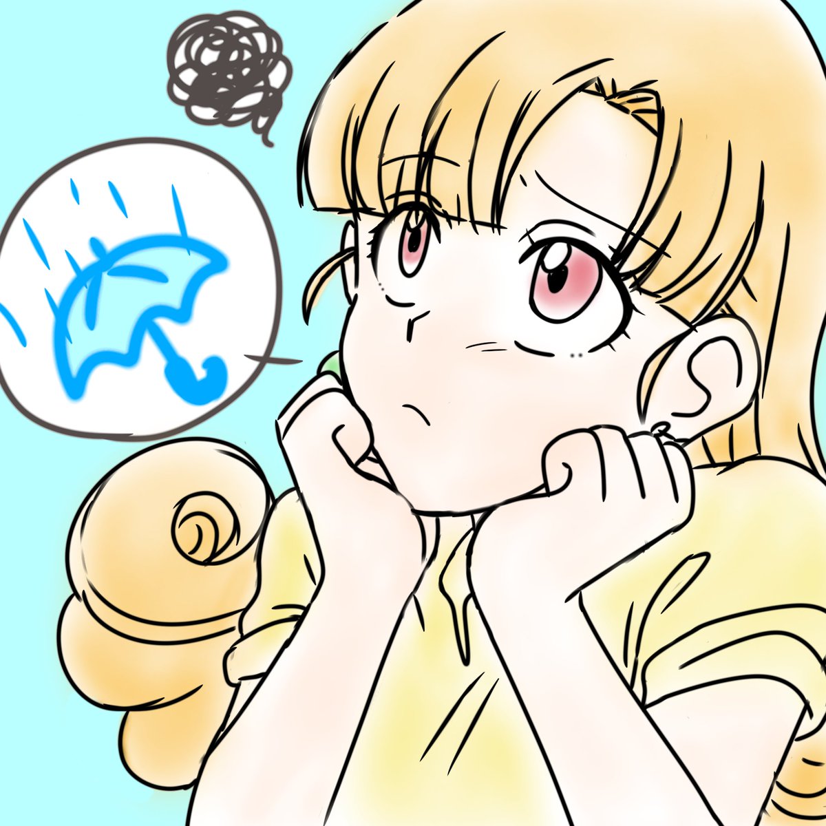 demiobas's tweet photo. 雨の日が続きますね… https://t.co/mCk9HhLKTb