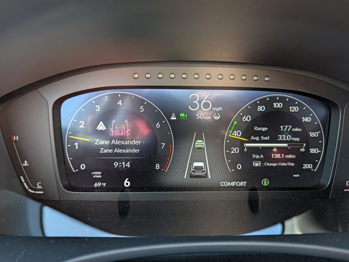 sneaumiaux's tweet photo. Respectable fuel economy too. https://t.co/NfCpxkvVrQ