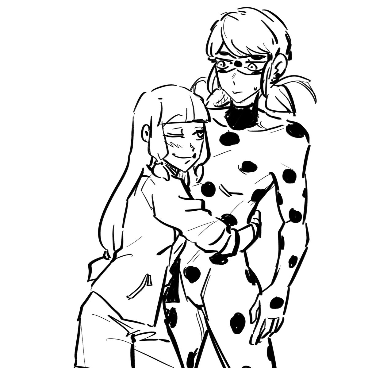 pppoppoutty's tweet photo. 來自我的au，Lila 愛上Ladybug #lilanette https://t.co/JBTnROpdnl