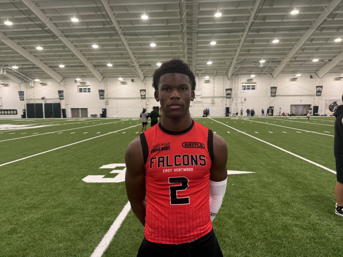 C_Robinson247's tweet photo. 2028 CB Austin Nelson (@austinnelson02 )enjoyed his latest Michigan State visit

“Coach Po and recruiting coordinator Malik Gill are my guys.”(VIP) https://t.co/lnfgU4Plgh https://t.co/TkypgVl7lL