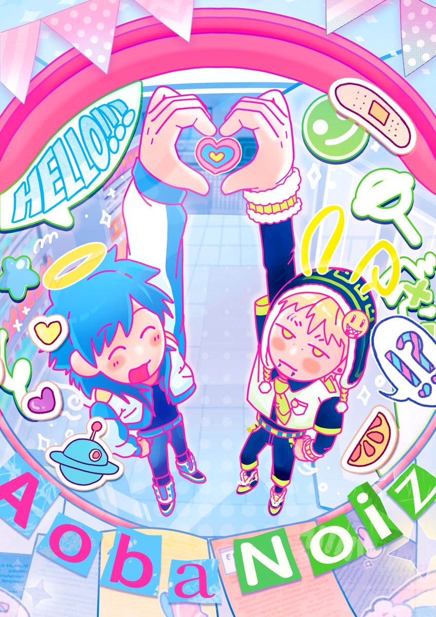 Fionysu5's tweet photo. NoizAoba for Vietnamese N+C fanzine! https://t.co/gPTpvr3ZoU