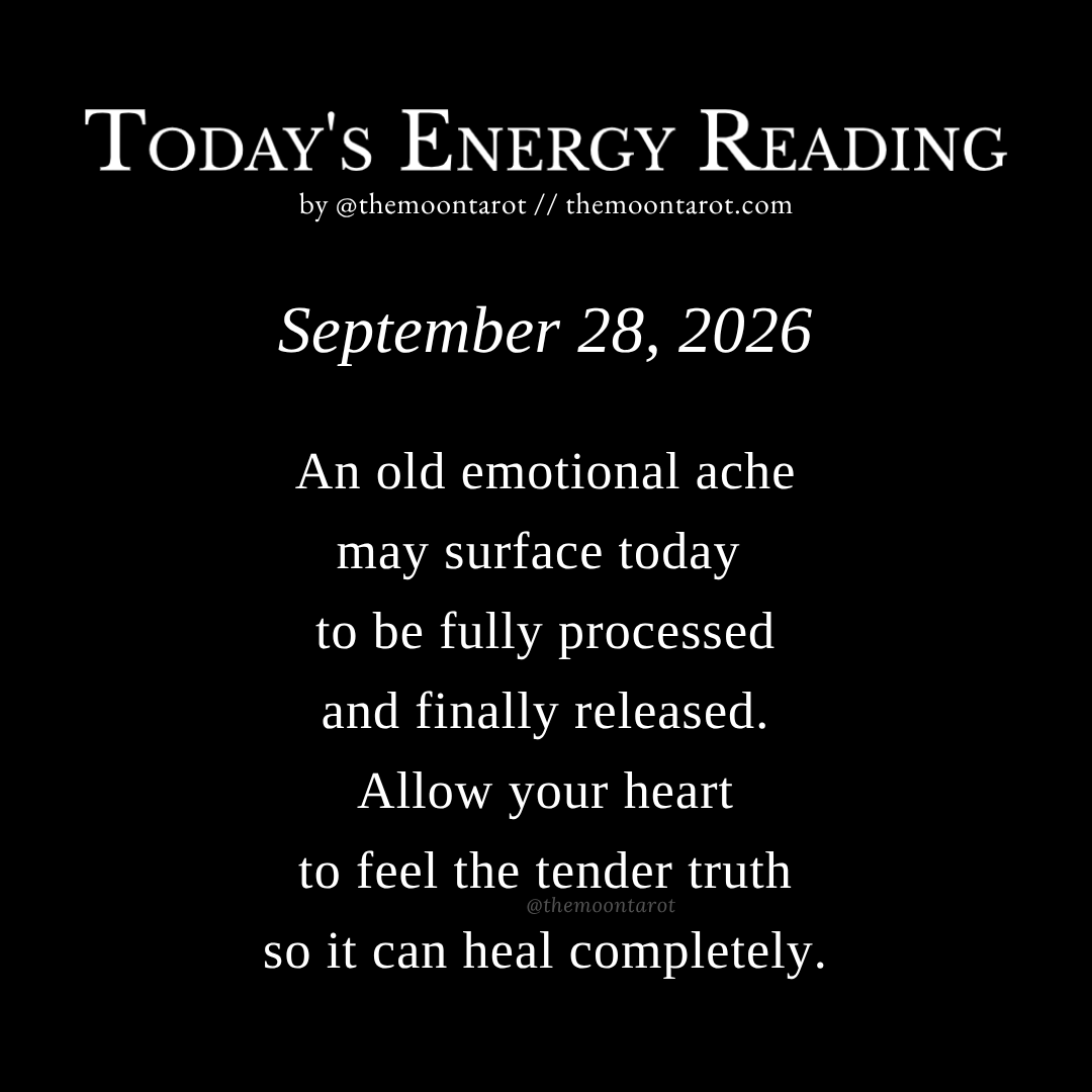 themoontarot_'s tweet photo. Today's Energy Reading: September 28, 2026 https://t.co/XbXWMNbLp8
