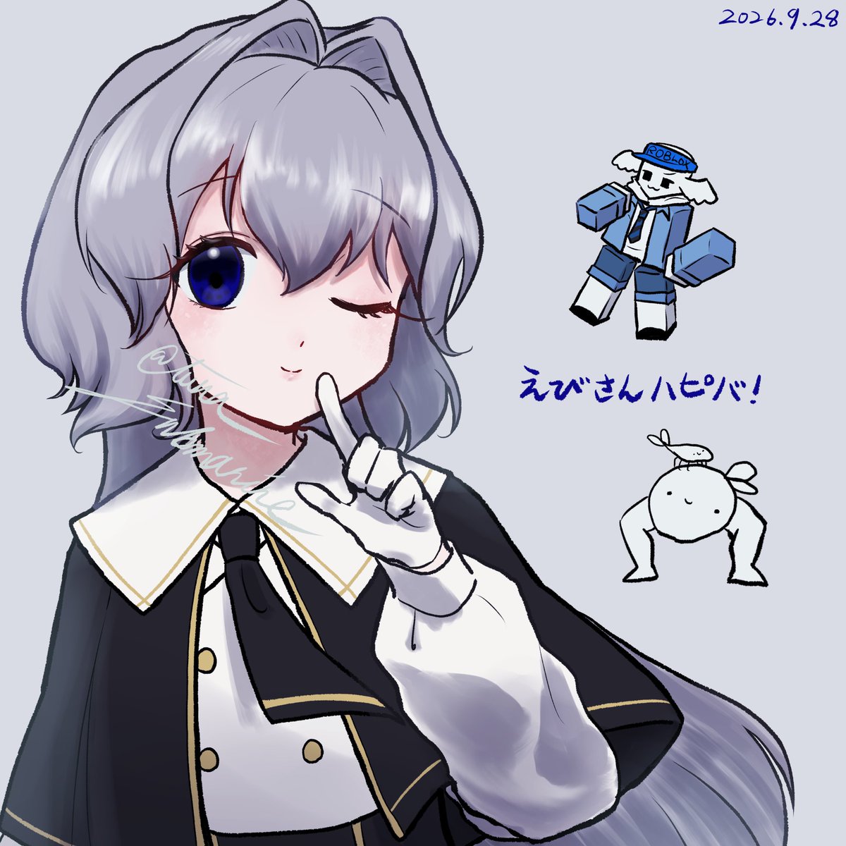 tuna_submarine's tweet photo. えびさんハピバ🍤 https://t.co/QJ92Qci1Fu