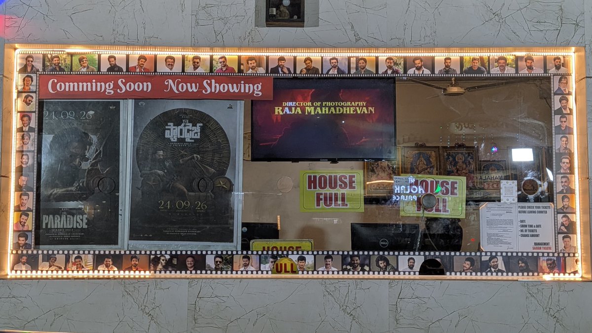 AnantapurBO's tweet photo. #TheParadise Day5 Sairam Malkajgiri Evening show Housefull 🔥💥🔥💥🔥💥🔥💥🔥💥🔥💥🔥💥🔥💥🔥💥🔥💥🔥💥🔥💥🔥💥🔥

Pic updated 👍 https://t.co/OUqlmNz6HW