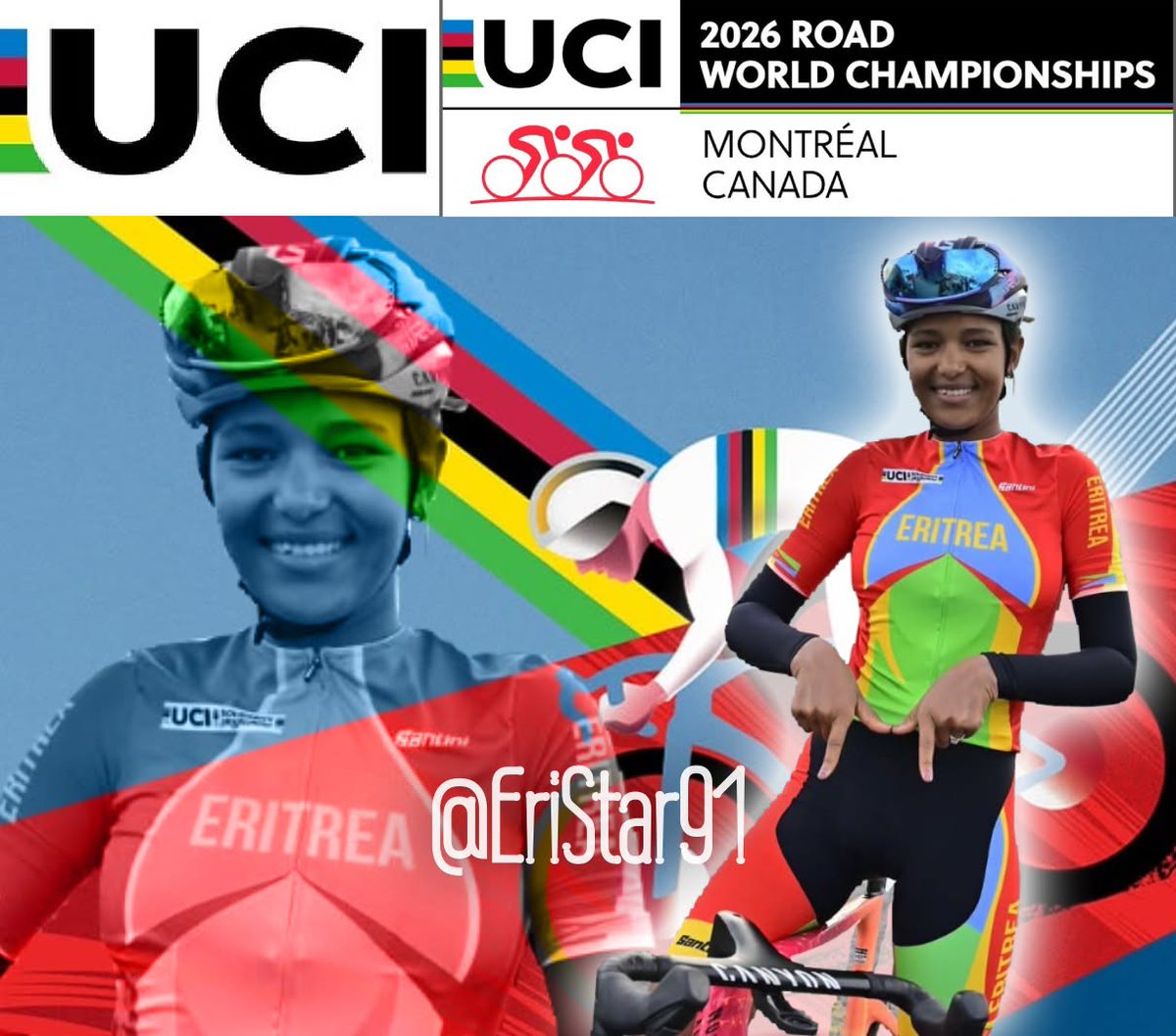 9Star46916's tweet photo. 66th World Championships WE - Road Race
One day race   | 26 sep 2026 |
(180.1km)
Elite Women Road Race 2026 - Montreal Canada.
🇪🇷Monaliza Araya : DNF (Drops out)
lots of drop outs .........
87 DNF ...
3  DNS ...
34 Finishers .... https://t.co/9zIyXgfj6z