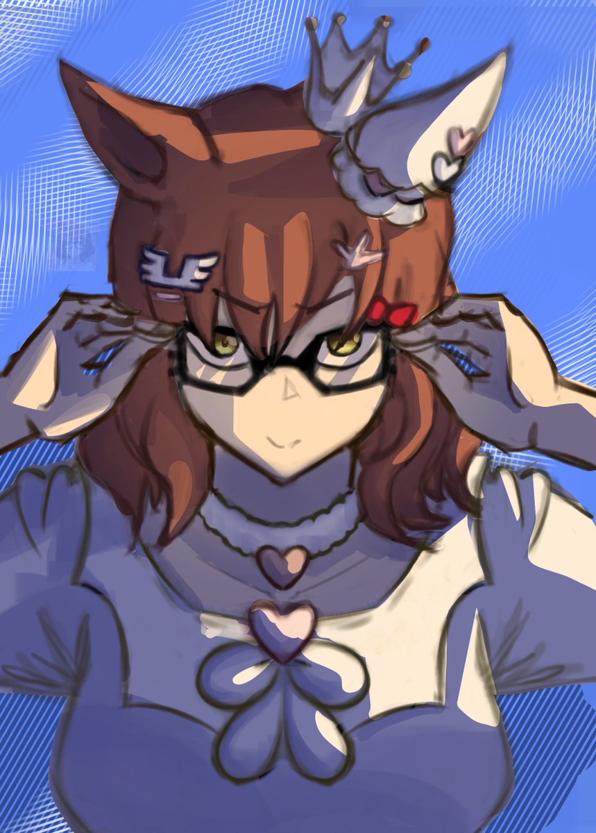 Chepo_47's tweet photo. Aston Machan Des 👓

#umamusume #fanart #Aston #Machan #umamusumeFanArt https://t.co/Ig5cJAJhwx