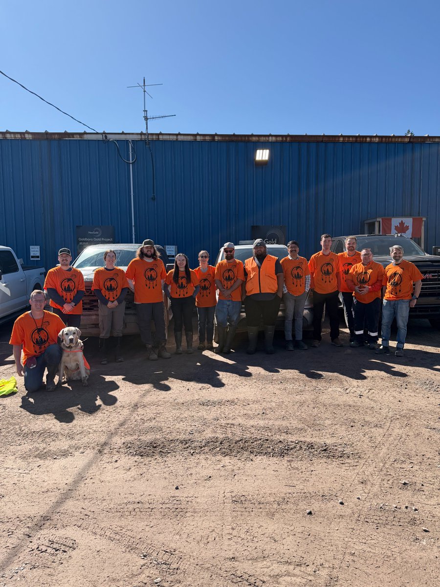 NexGoldMining's tweet photo. NexGold recognizes the National Day for Truth and Reconciliation and #OrangeShirt Day on September 30th.

We honour Residential School Survivors, their families and communities, and remember the children who never returned home.

We wear orange. We reflect. We learn. We act. https://t.co/MZtNknOv6W