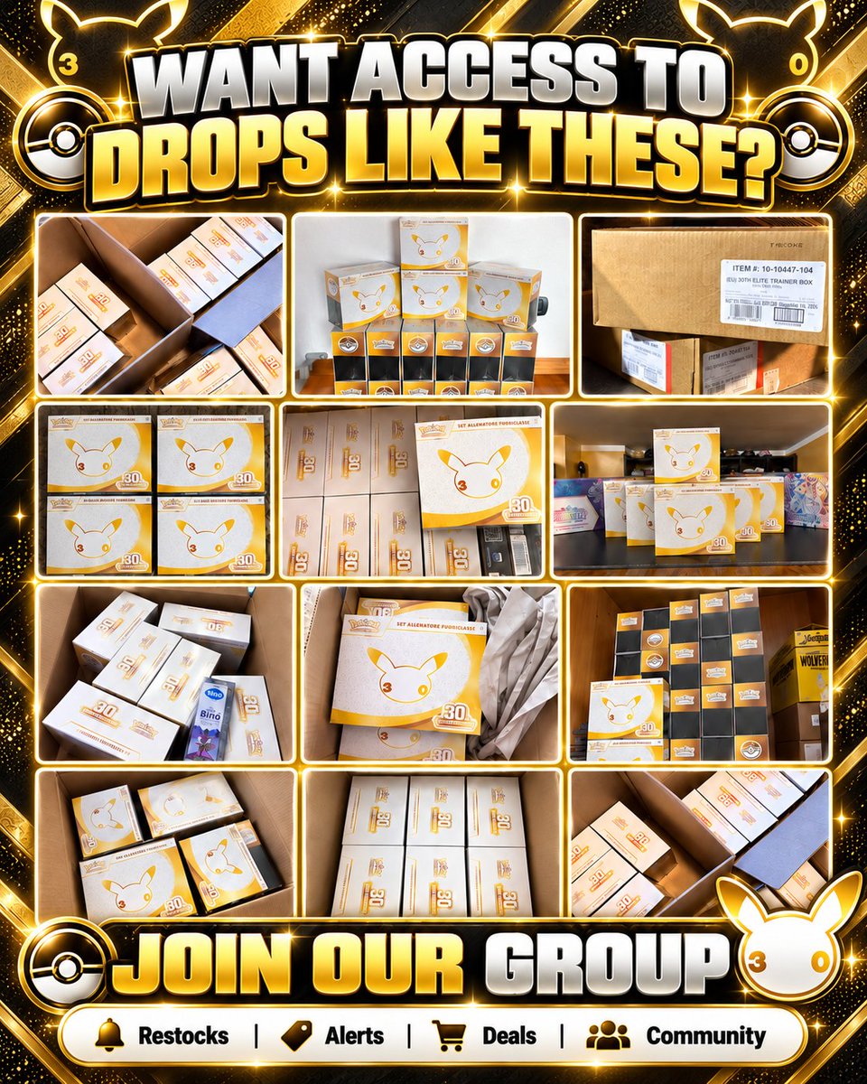 TheDropView's tweet photo. Want access to drops like these? 👀🔥

Join The Drop View and get access to restock alerts, release monitors, deals, early info and a community focused on securing products at retail.

Join us — we get everything at retail. 🏆 https://t.co/TkYvKyqub2