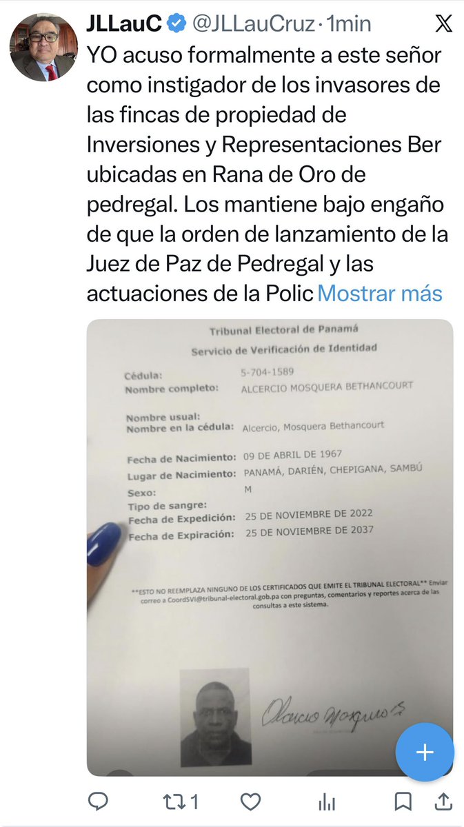 JLLauCruz's tweet photo. @PanamaCNA https://t.co/nv7Yaj94TC