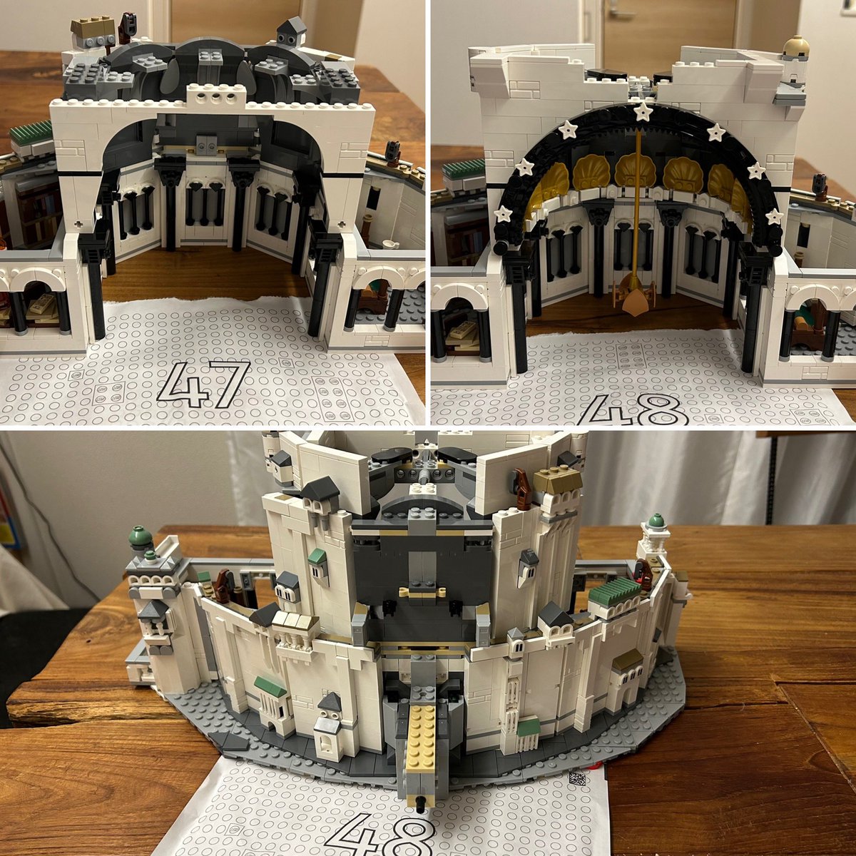 nogamicchu_jp's tweet photo. ミナス・ティリス制作記⑤
47〜56 https://t.co/oNbpKMquFb