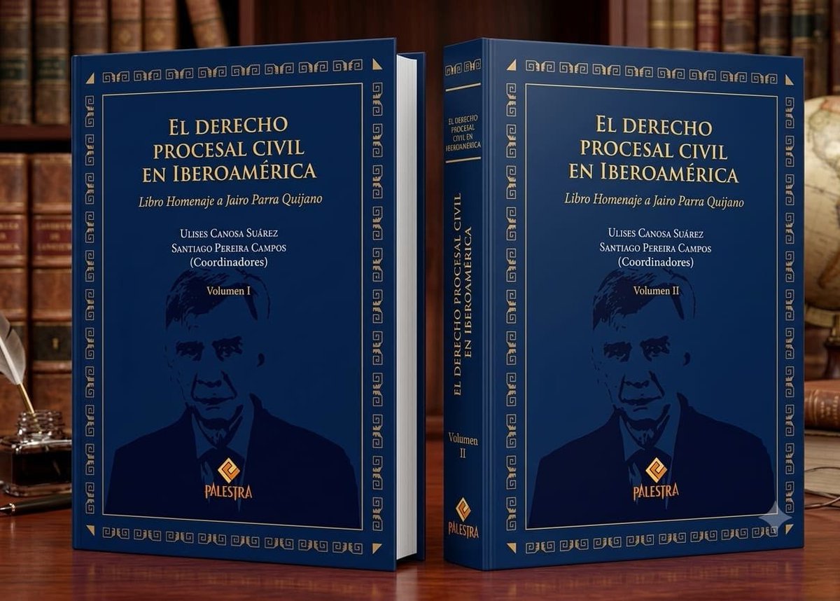 IIBDP's tweet photo. 📚Presentamos “El Derecho Procesal Civil en Iberoamérica”, obra fruto del trabajo conjunto entre el @I_C_D_P  y nuestro Instituto.
La presentación estuvo a cargo de sus presidentes y coordinadores de la publicación, @ucanosas y @SantiagoPCampos.
#DerechoProcesal #Iberoamérica https://t.co/MZKggGzAna
