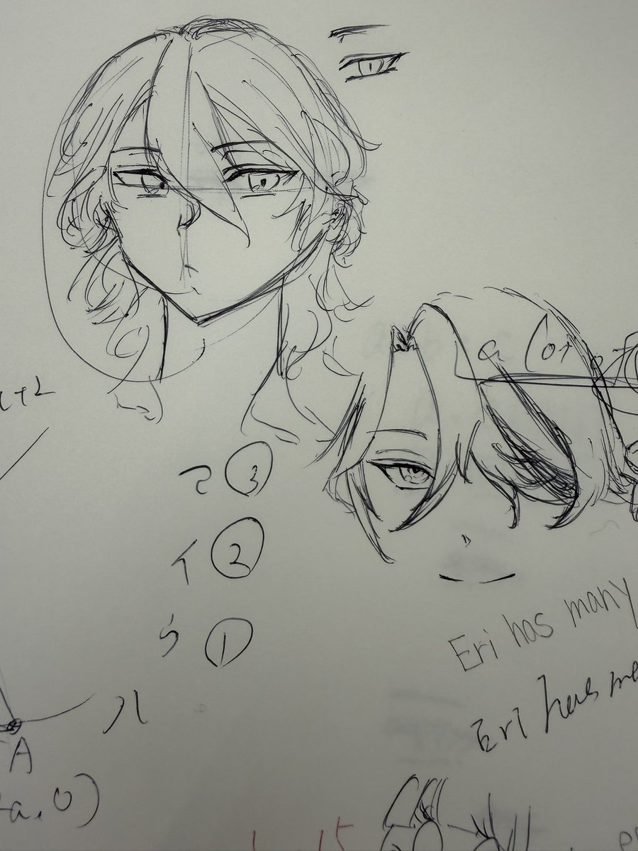 runa_reiritsu's tweet photo. メインのバイトが塾講で、出勤前に落書きしてた。だからなんか数学とか英語まざっててごめんよ😭
手癖と模写！ https://t.co/pdVLblPD5d
