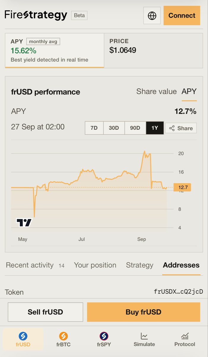 arrighiPA's tweet photo. This is probably the most glitch-money thing you could have on Solana.

Being able to miniaturize DeFi position rebalancing while continuously ensuring exposure to the best protocols and markets is absolutely insane 👾

All through a basic token, rebalanced every few hundred milliseconds, non-custodial and fully native to Solana.

Ultra bullish on Collaterize App once we can show people that you can earn double-digit yields without touching a thing.