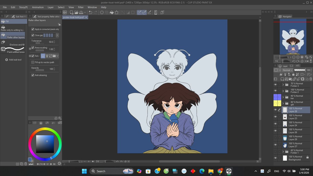 Long10713251's tweet photo. Reup the process of my animation poster for friend's project . 😊 https://t.co/LVq1I4VQOJ