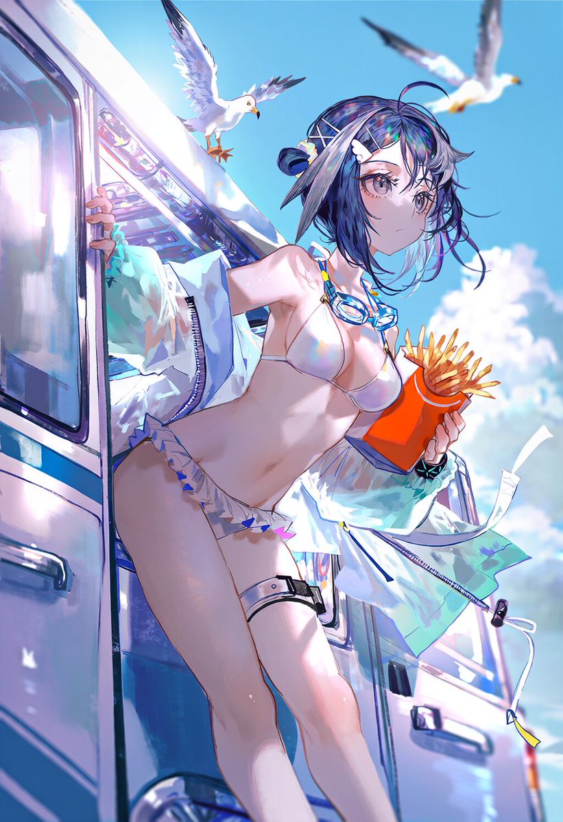 elif_mika46204's tweet photo. 整点薯条
#明日方舟 #羽毛笔 https://t.co/oXlbnWXPdC