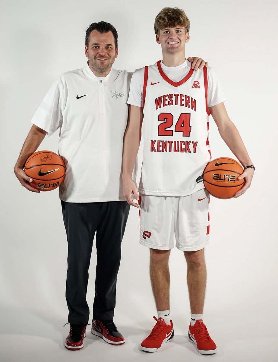 NEXTGENPROSP's tweet photo. NEWS: 2027 Western Kentucky University basketball commit 6’6 SG Jack Logsdon (@JackLogsdon_24) was on his official visit to WKU this weekend. https://t.co/MpeNNP2JBE
