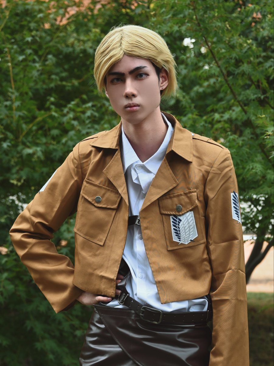 bslpcy's tweet photo. 初コスです。
これから色んなキャラコスプレしていきたいです。
進撃の巨人/エルヴィン・スミス

📸@sakura2sk8 
 #コスプレ    #初コス   #cosplayㅤㅤㅤㅤㅤㅤㅤ https://t.co/Ety1fOH74r