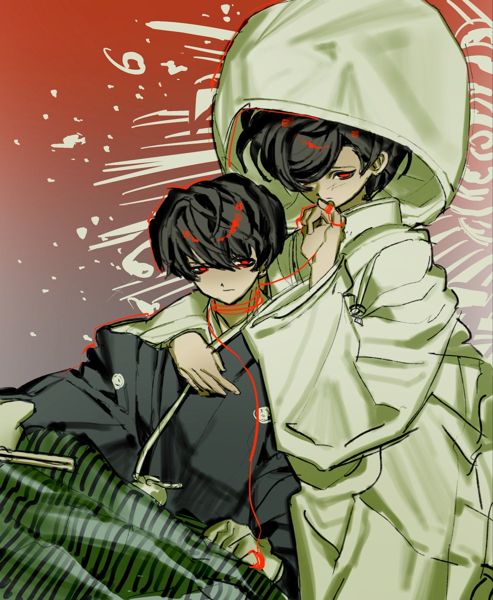 iburigaco's tweet photo. オオ絵 https://t.co/KSXDAszbyr