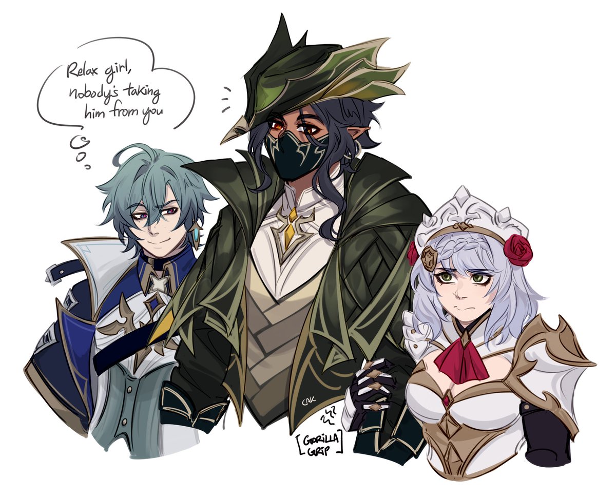 CakerollK's tweet photo. Thats Fafnir!! And yes, Noelle has laid claims lol https://t.co/DjChqAx9On