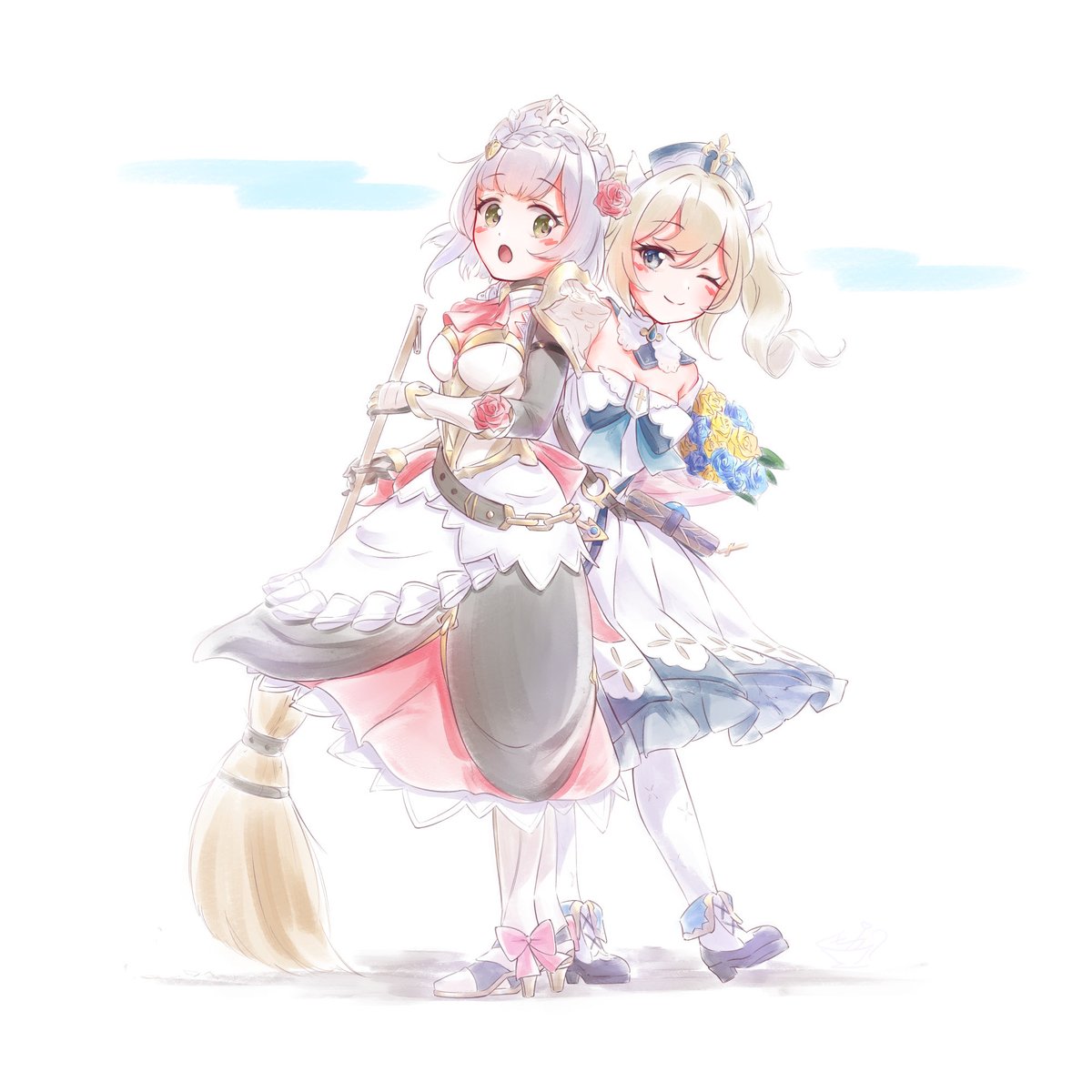 Moka_x_Yuki's tweet photo. お馴染みのものですが
お気に入り原神イラストで〜✨🥂💐
#原神6周年 https://t.co/OAcMq05U3S