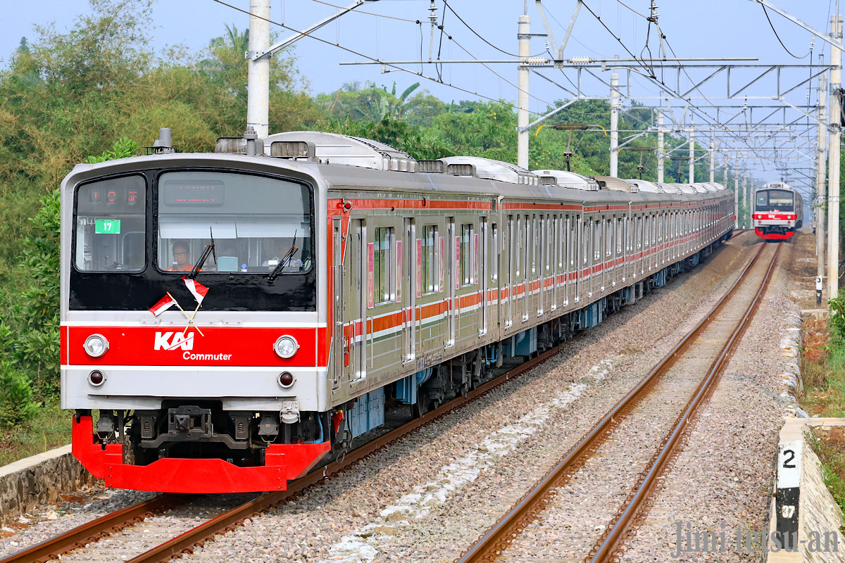 ottotto7007's tweet photo. 祝！ジャカルタ電車近郊区間拡大！
＊ランカスビトゥン＝メラク（ムラッ）
＊ボゴール＝スカブミ
＊チカラン＝チカンペック

しかし、以上の区間でもし30分間隔運転を実現するなら、8連が10数本（？）必要。CLI-125系・CLI-225系の新造が順調に進まない場合、さらなる日本中古車が必要不可欠に……（汗 https://t.co/RwHEtrUwqb