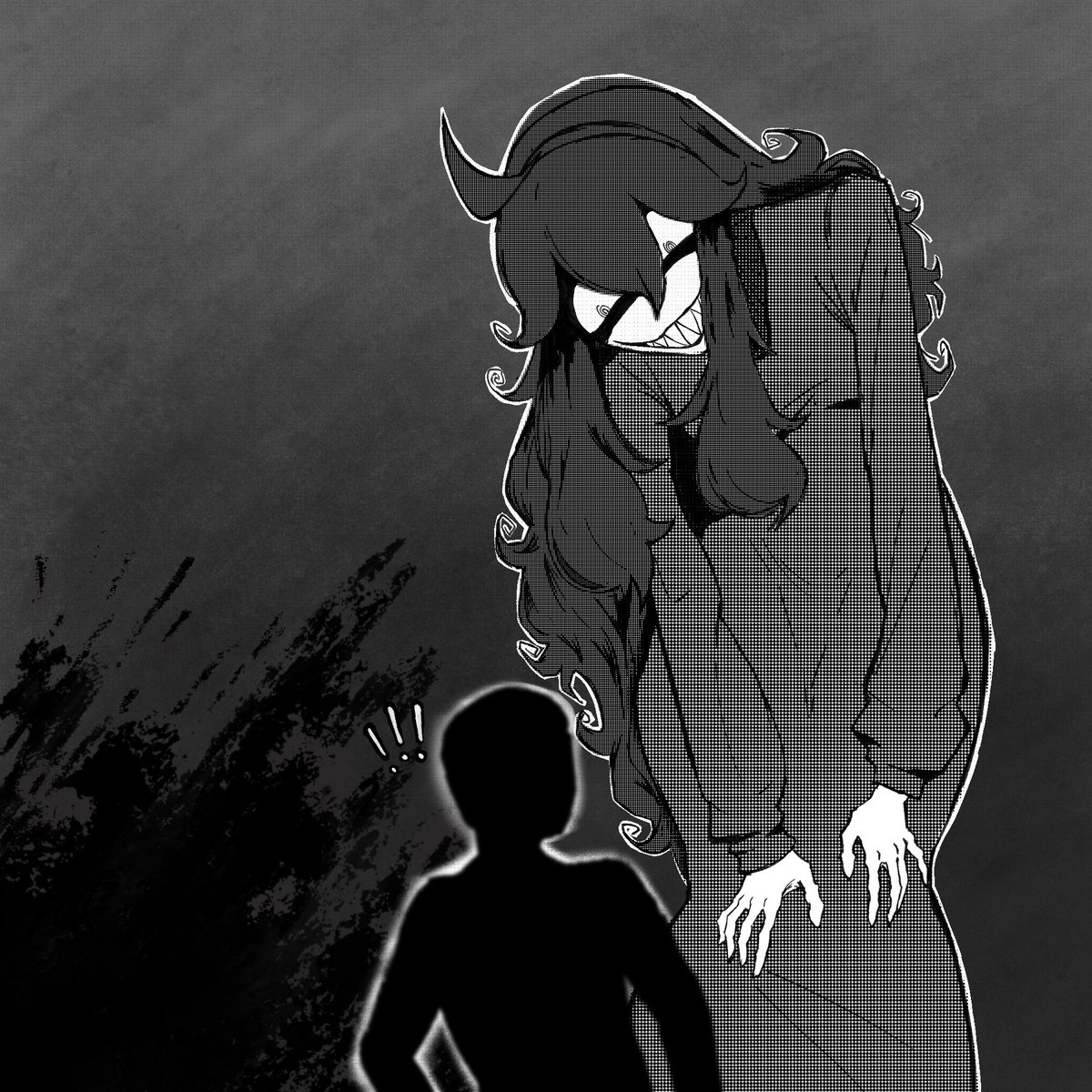 Phlogiston_Bar's tweet photo. She found you, what will she do next? https://t.co/NCjrqrLpBE
