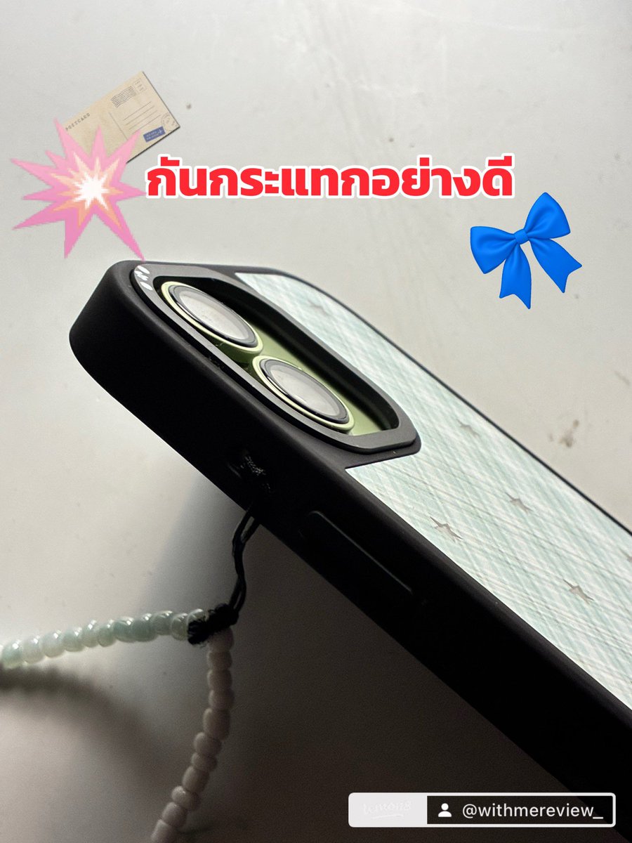 withmereview's tweet photo. @buddiieu ขอแนะนำอันนี้ค่ะ แบรนด์ไทย น่ารักมาก มีMagSafe ด้วย https://t.co/0SEOlwQs4j https://t.co/0IDltWP5u2