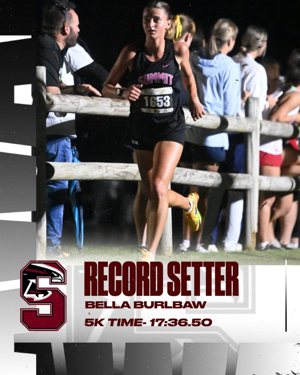 RSHSsports's tweet photo. Congratulations to Bella Burlbaw on setting the school record for 5K time at the Gans Creek Classic on Friday evening! https://t.co/T54COYHYWm