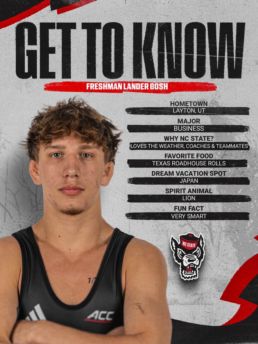 PackWrestle's tweet photo. 🐺 Get to Know Lander Bosh 🐺  

#PackMentality https://t.co/vQ61wZ0Z70