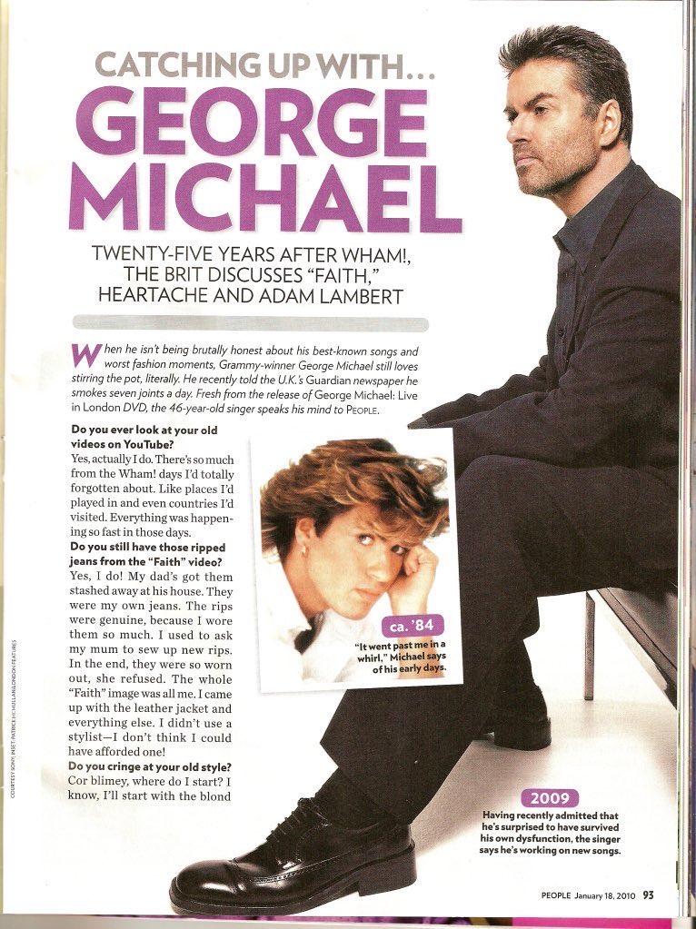 yogslesbian's tweet photo. George acknowledging Adam in January 2010. ❤️ Just months after Adam debuted ❤️ https://t.co/jFYWi3jan3