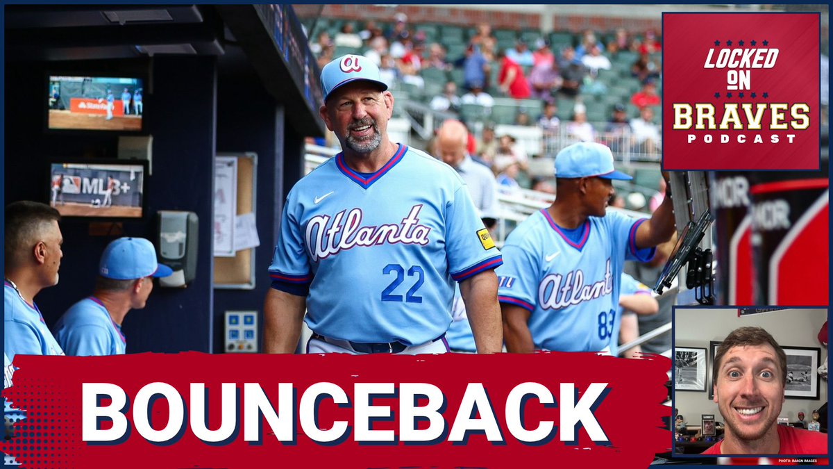 LockedOn_Braves's tweet photo. 🚨 NEW EPISODE 🚨

Who saw this Braves turnaround coming? In this episode:

- The 2026 bounce-back under Walt Weiss
- Key overperformers and big postseason questions
- Rapid-fire Phillies series preview

Listen to the latest episode of Locked On Braves now! https://t.co/tTjpB81Ljv