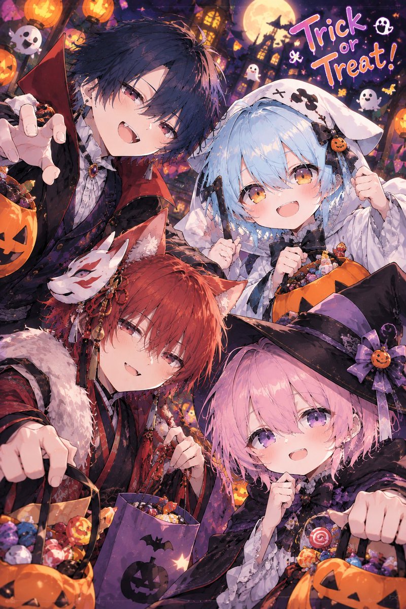 luciansnom's tweet photo. ハロウィンシーズンだよね!?!?
(ハロウィン当日になったら再喝します) https://t.co/qrusgC7fmh