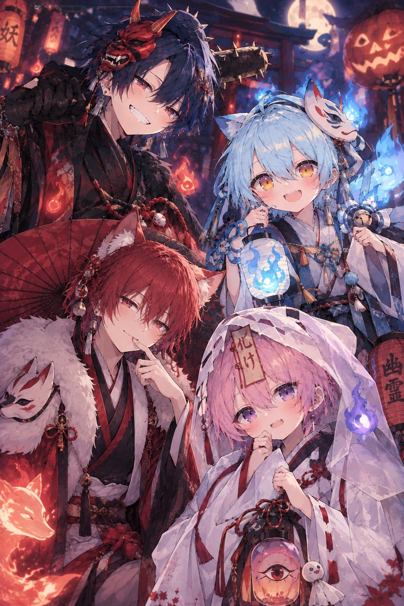 luciansnom's tweet photo. ハロウィンシーズンだよね!?!?
(ハロウィン当日になったら再喝します) https://t.co/qrusgC7fmh