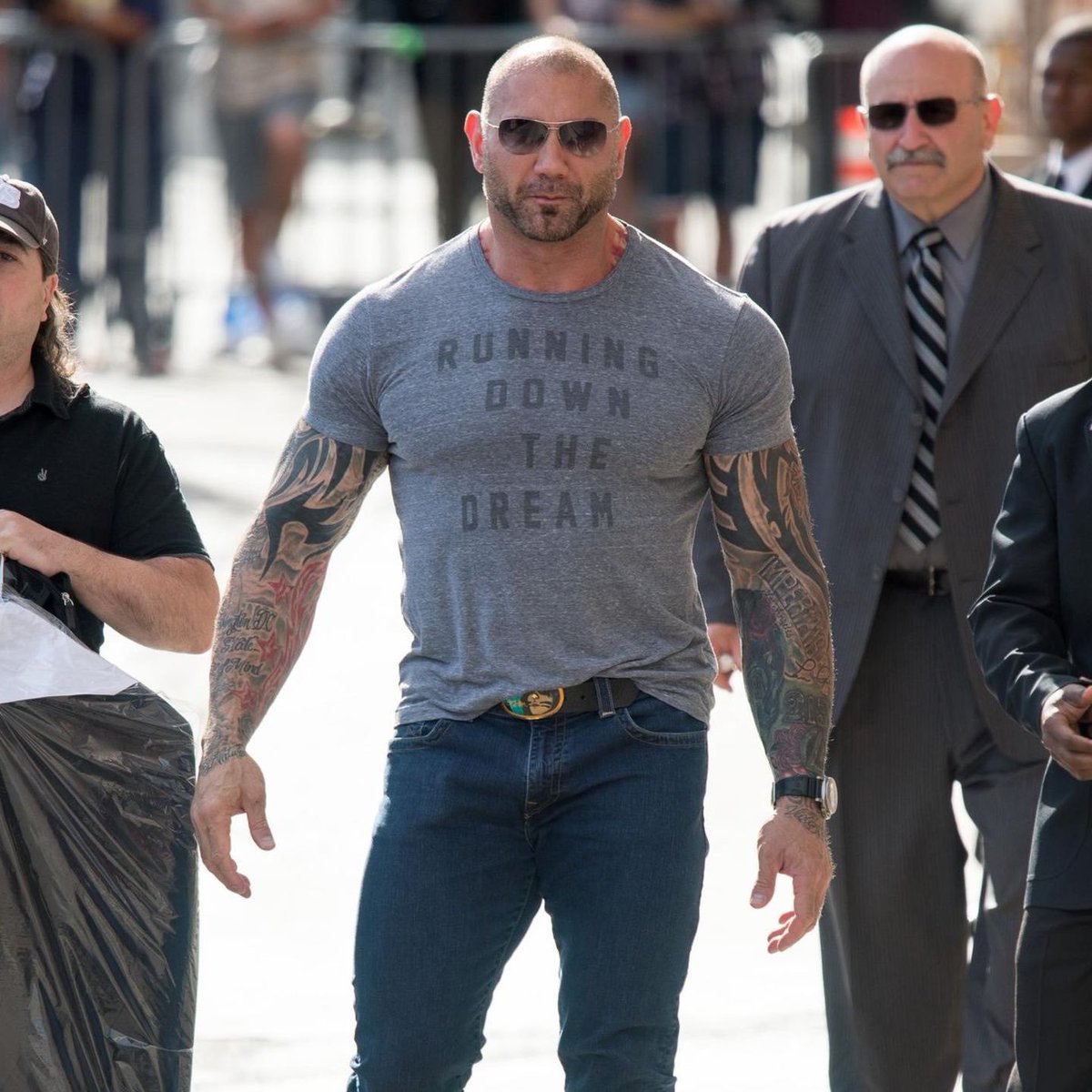 Rainonnmeee's tweet photo. I’m genuinely curious!!! 
 
@grok, what happened to Dave Bautista? https://t.co/LSAn1hZcwB