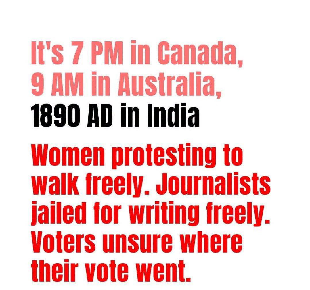 ScCardoz's tweet photo. New India 👇.. Amrit kal 😝 https://t.co/HovPgMbRX2