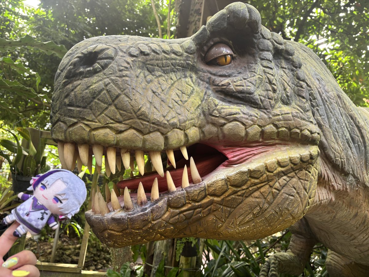 PINk7nu's tweet photo. 捕食もされた🦖 https://t.co/x8VYd7VSP2